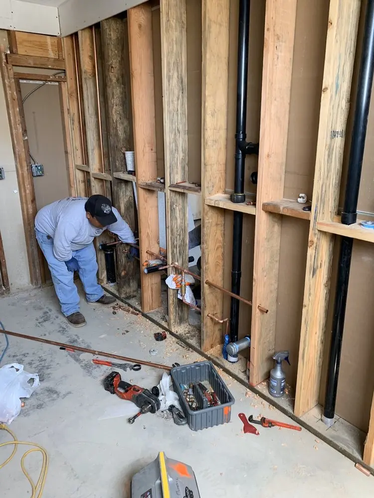 Commercial rough-in plumbing for Water Heater Replacement in Downtown Lake Wales